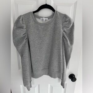 Rebecca Minkoff Puff Sleeve Sweatshirt Size Small